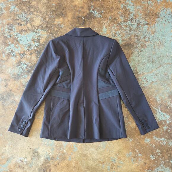 CABI Keynote Jacket Blazer Size 10 NWT Classic Navy #6465 Spring ‘24 Corpcore - Picture 7 of 7